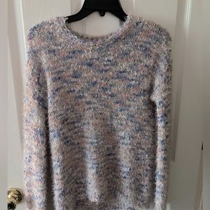 Pink & Blue Knit Sweater